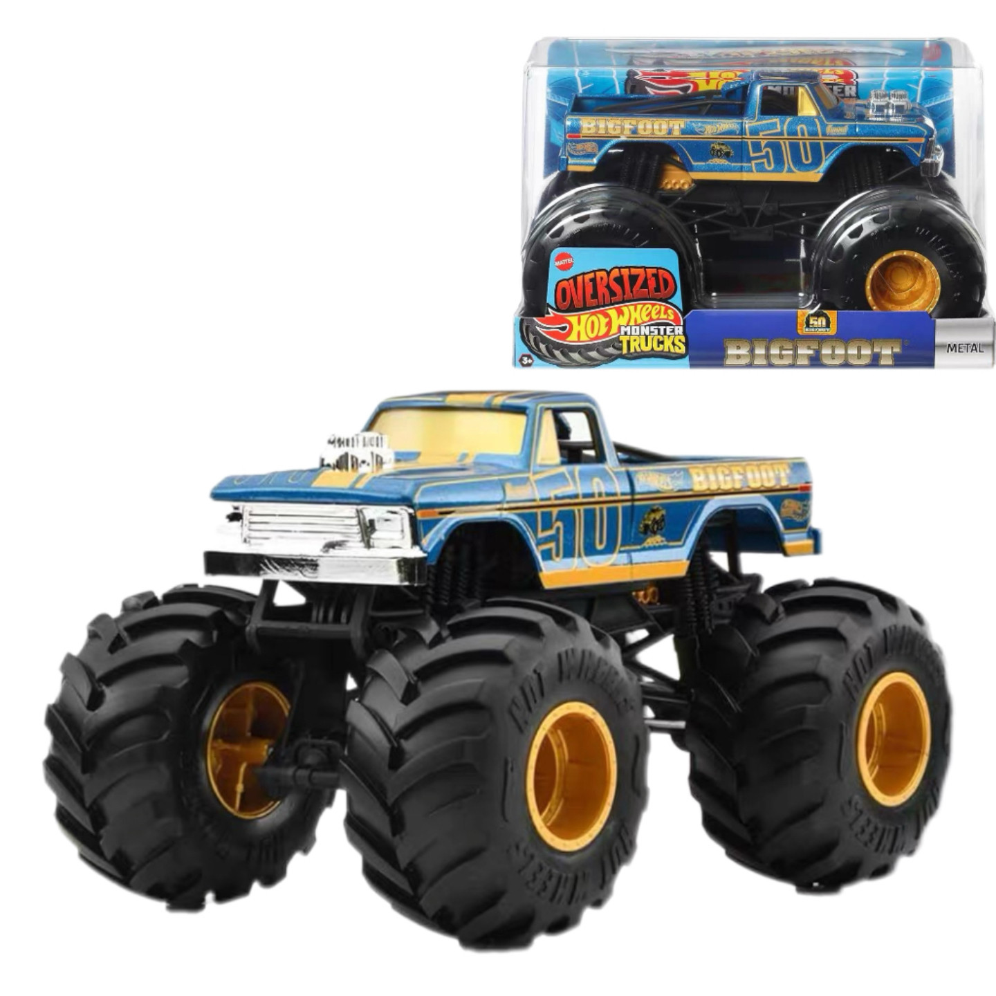 Hot Wheels Monster Trucks Bigf - Hot Wheels Car Monster Trucks avis et prix