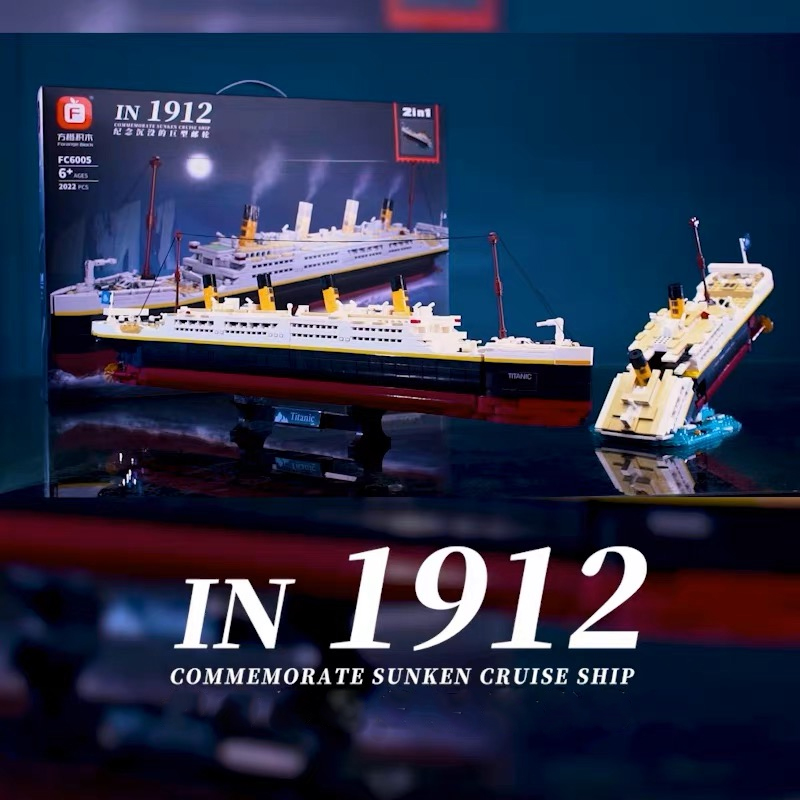 Idées créatives modèle Titanic - Lego Set City avis et prix