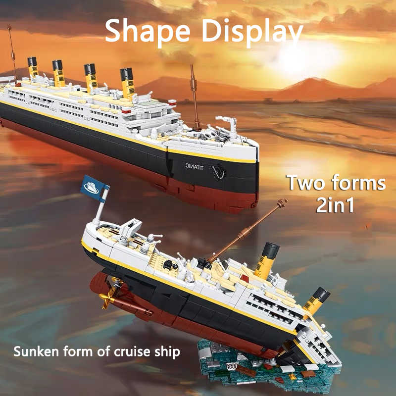 Idées créatives modèle Titanic - Lego Set City avis et prix