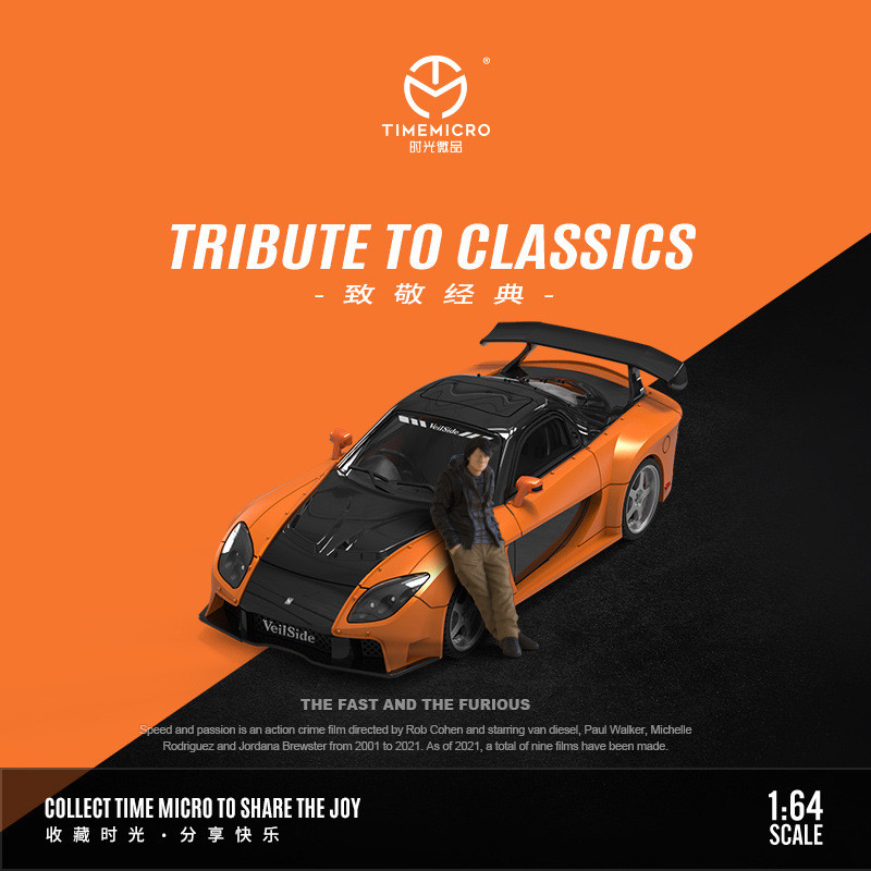TimeMicro-TM 1/64 Fast and Fur - Die Cast Car 1 64 avis et prix